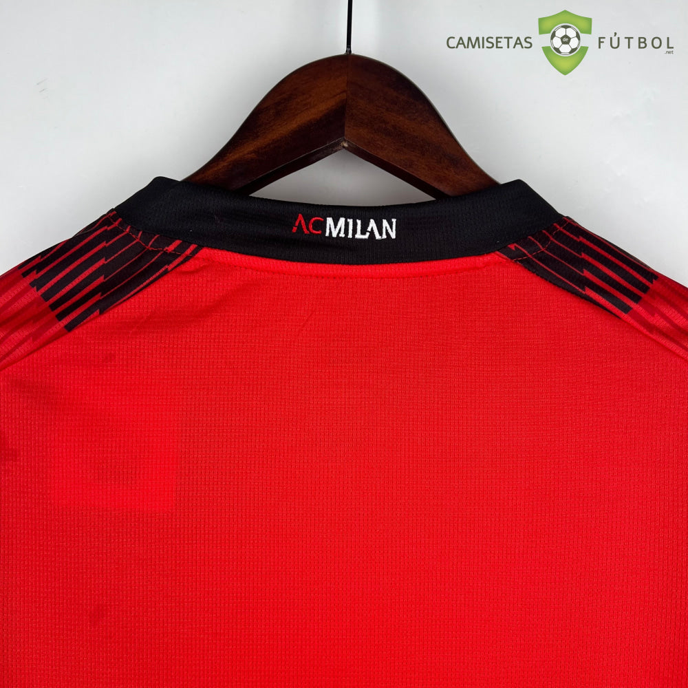 Camiseta Ac Milan 23-24 Local Parche Especial