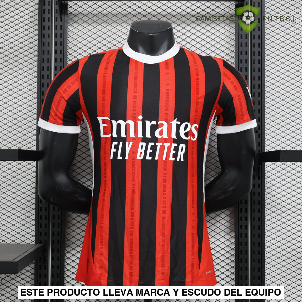 Camiseta Ac Milan 24-25 Local (Player Version) De Futbol