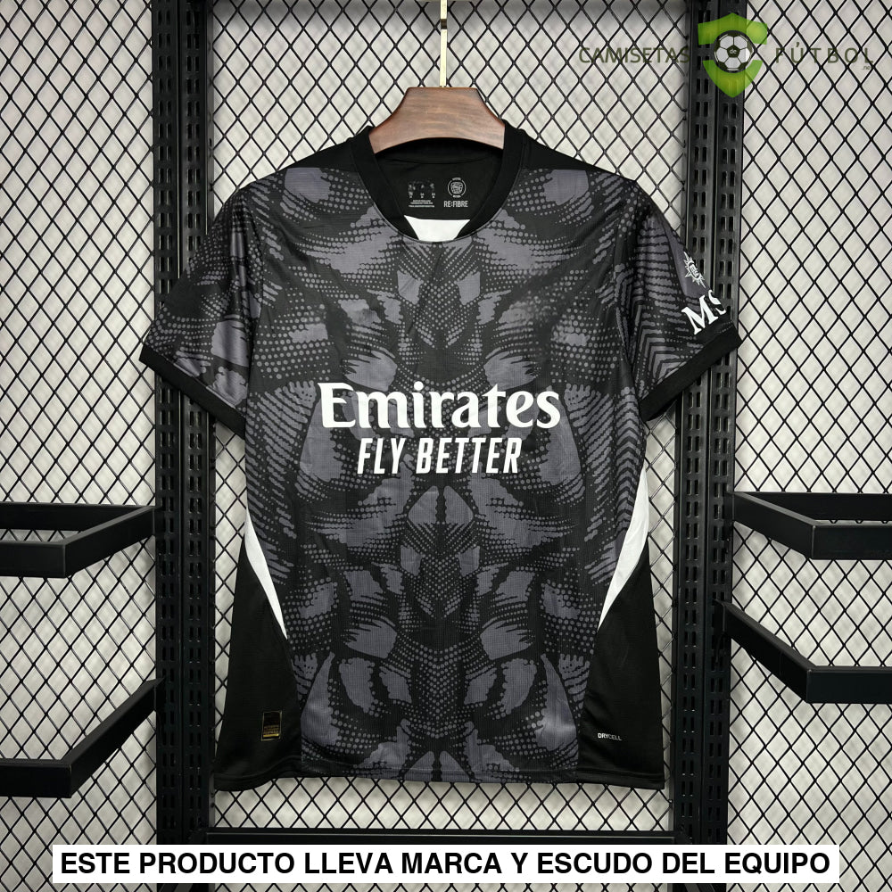 Camiseta Ac Milan 24-25 Portero Negro De Futbol