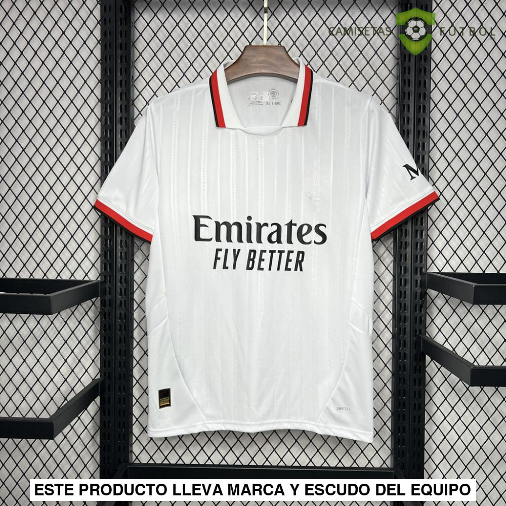 Camiseta Ac Milan 24-25 Visitante De Futbol