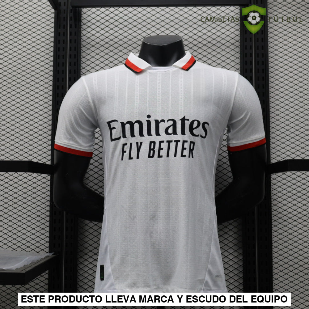 Camiseta Ac Milan 24-25 Visitante (Player Version) De Futbol