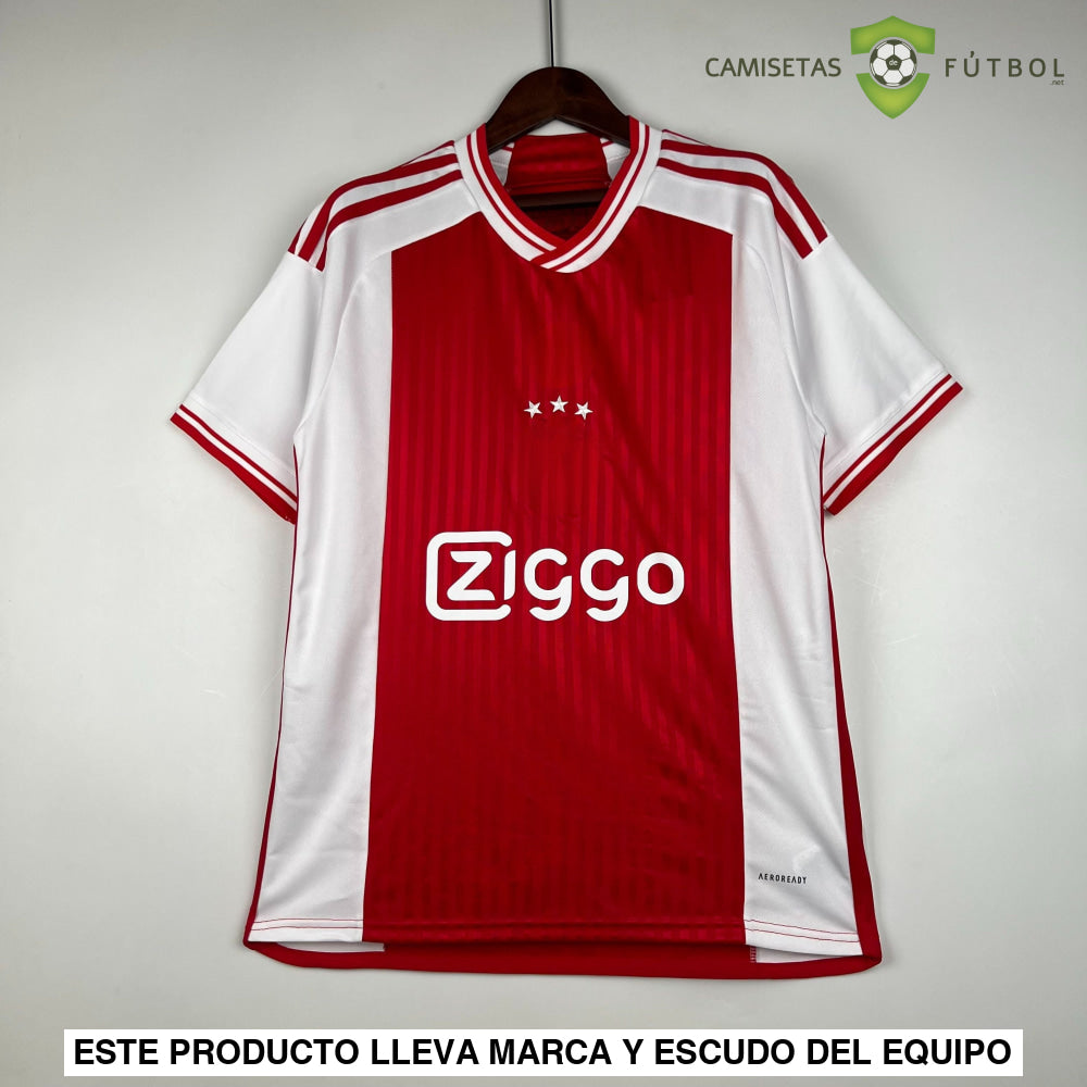 Camiseta Ajax 23-24 Local Parche Especial