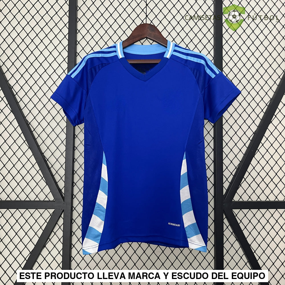 Camiseta Argentina 24-25 Visitante Femenina De Futbol