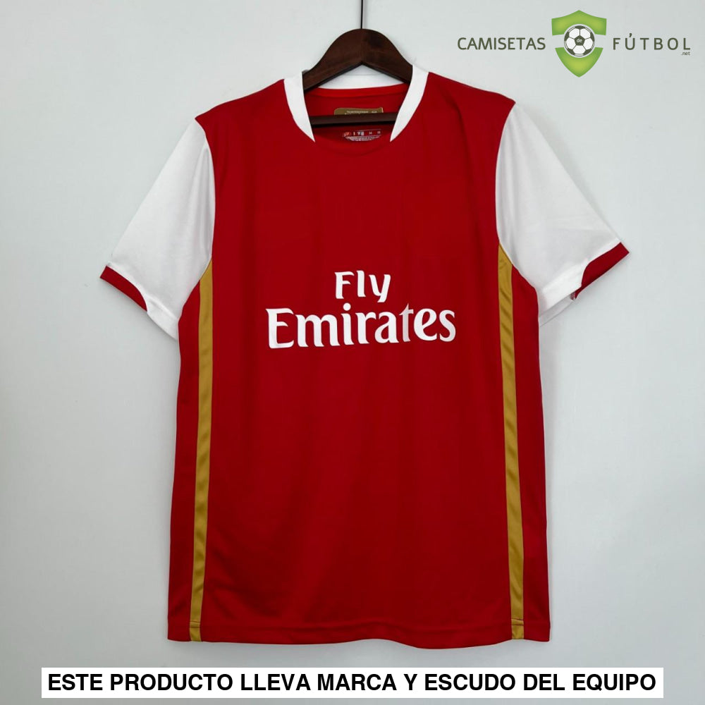 Camiseta Arsenal 06-08 Local (Versión Retro) De Futbol