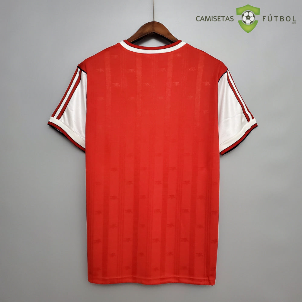 Camiseta Arsenal 86-87 Local (Versión Retro) De Futbol