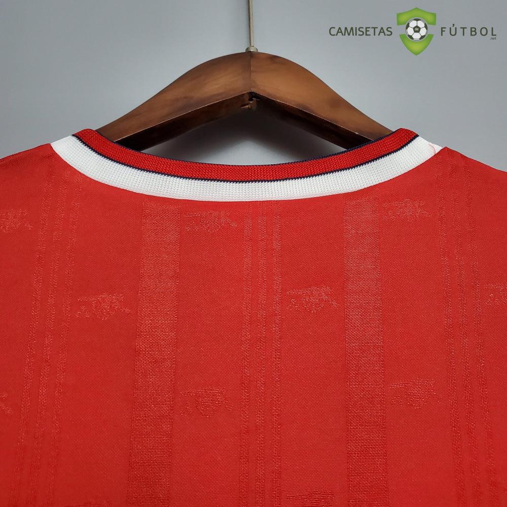 Camiseta Arsenal 86-87 Local (Versión Retro) De Futbol