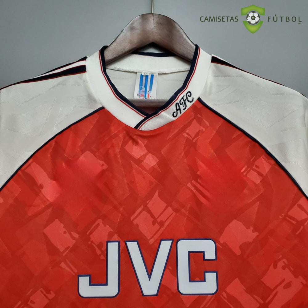 Camiseta Arsenal 90-92 Local Versión Retro) De Futbol