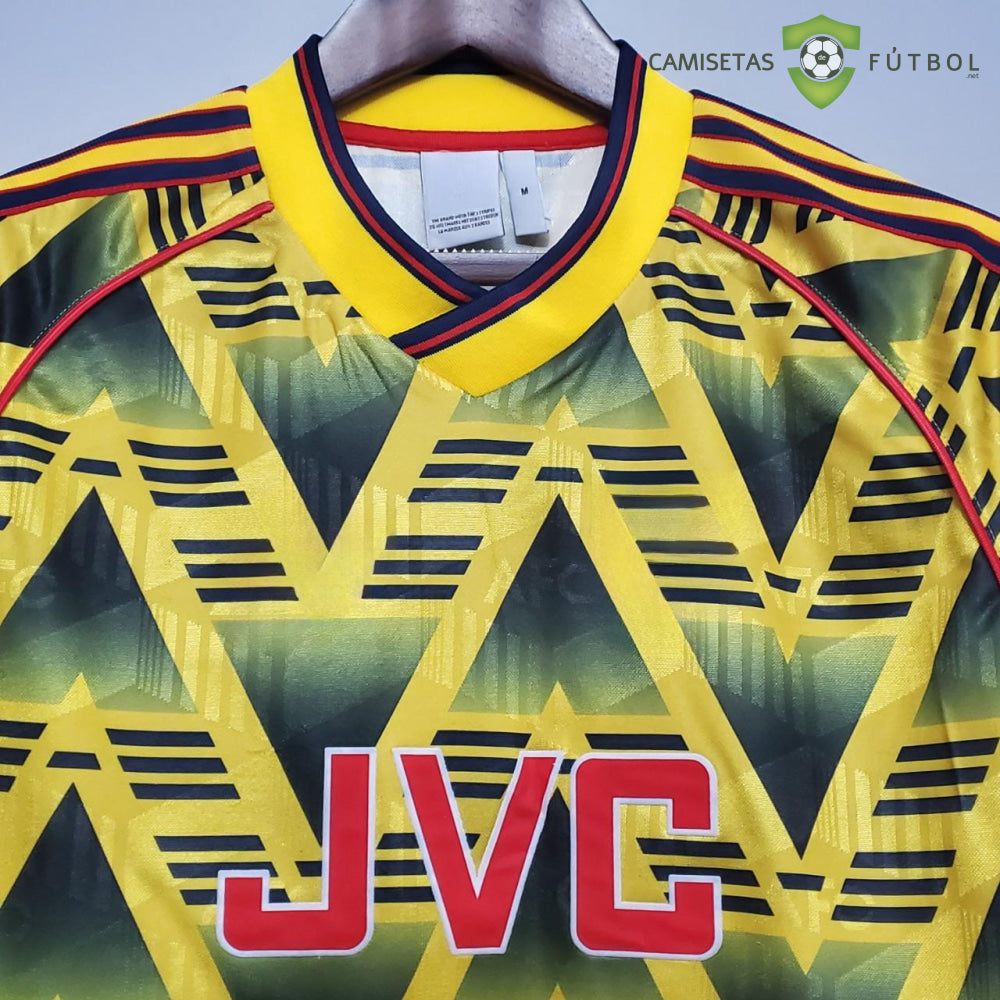 Camiseta Arsenal 91-93 Visitante (Versión Retro) De Futbol