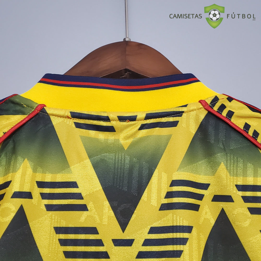 Camiseta Arsenal 91-93 Visitante (Versión Retro) De Futbol