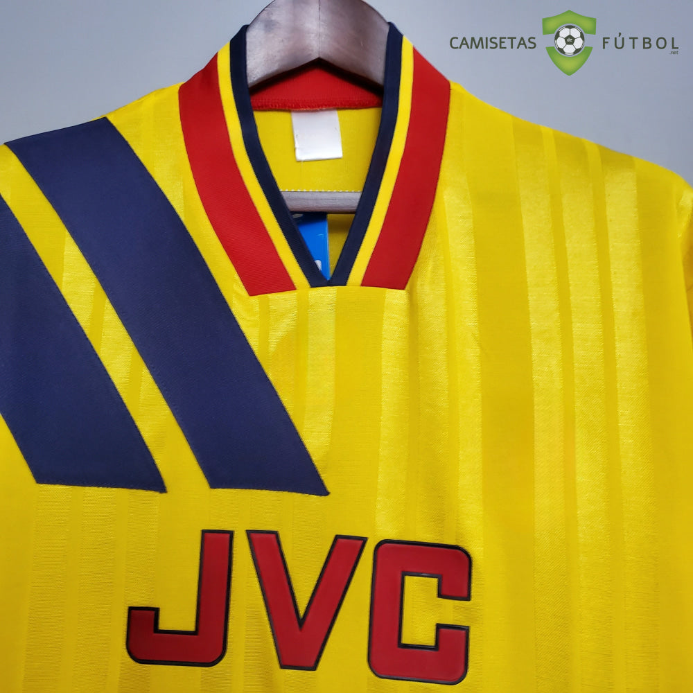 Camiseta Arsenal 93-94 Visitante (Versión Retro) De Futbol