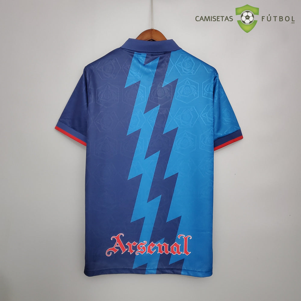 Camiseta Arsenal 95-96 Visitante (Versión Retro) De Futbol