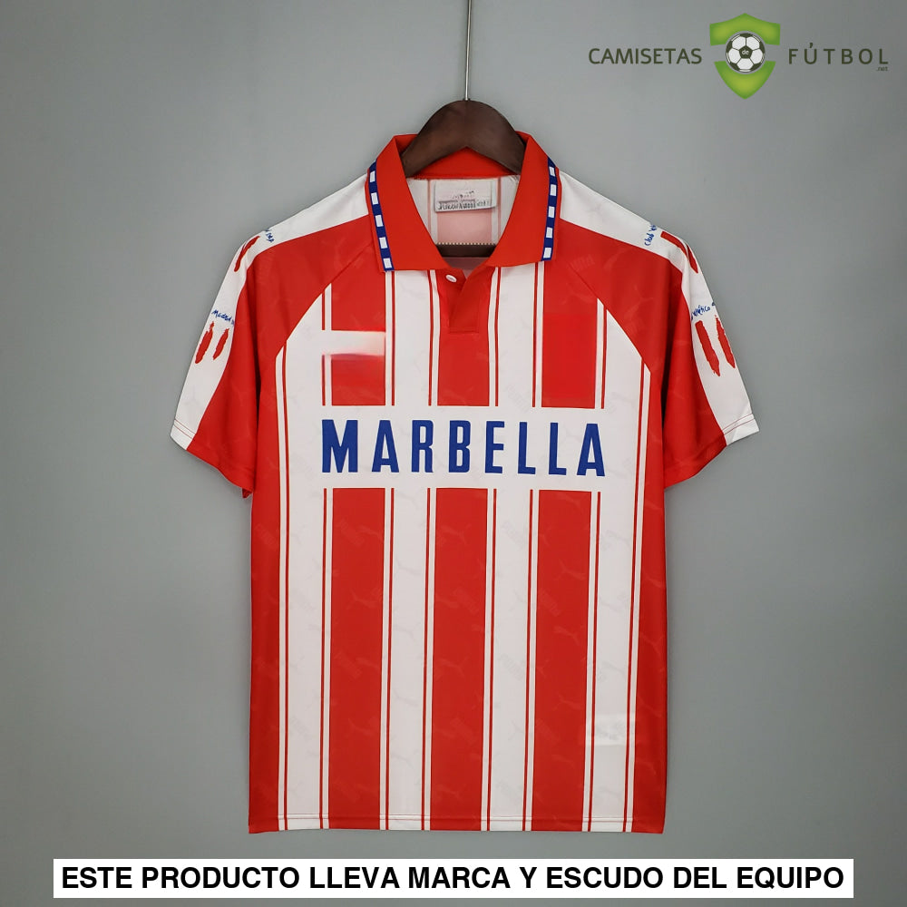 Camiseta Atlético De Madrid 94 - 95 Local (Versión Retro) Futbol