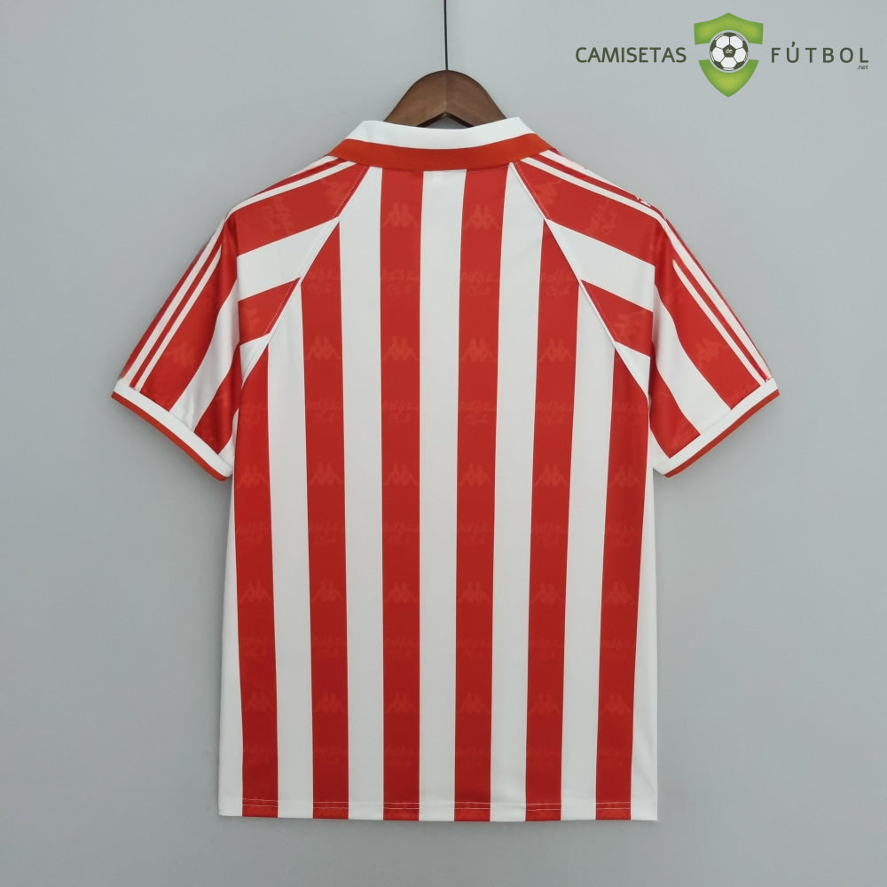 Camiseta Atlhetic De Bilbao 95-97 Local (Versión Retro) Futbol