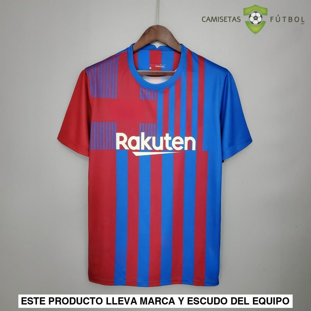 Camiseta Barcelona 21-22 Local (Versión Retro) De Futbol