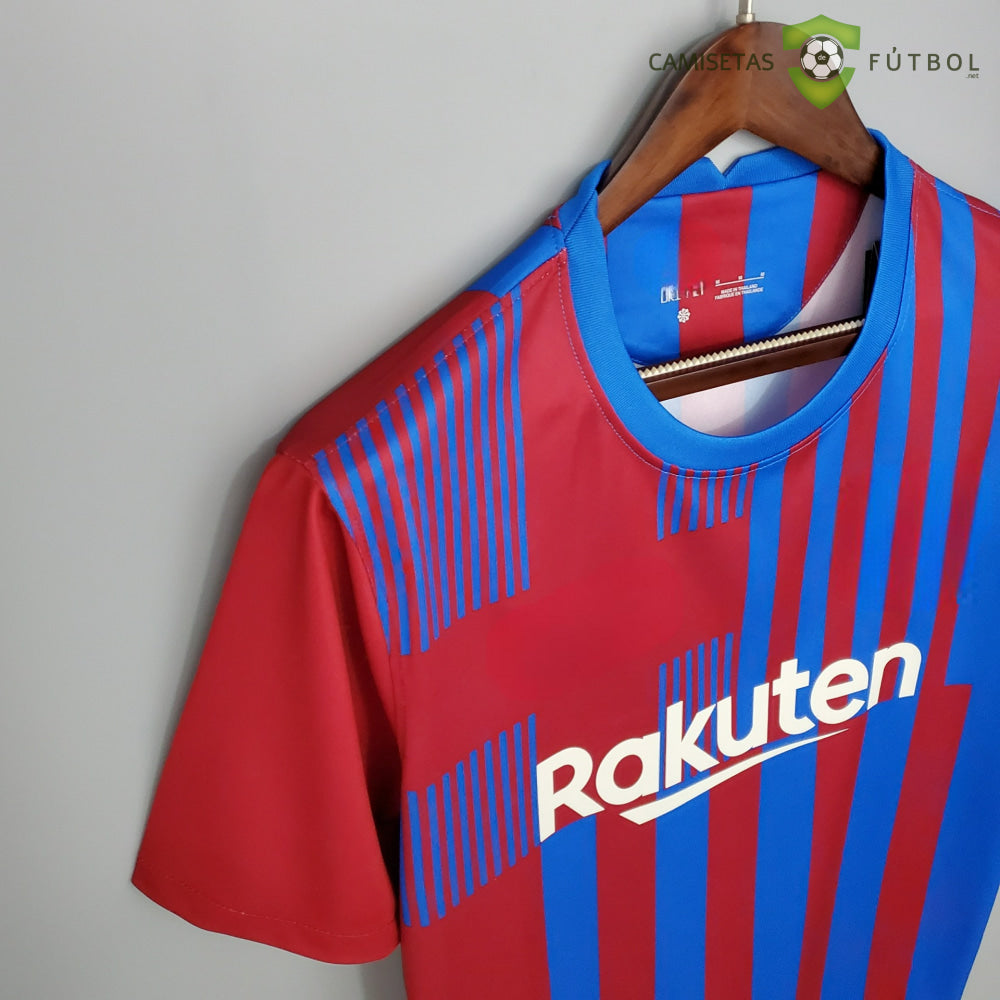 Camiseta Barcelona 21-22 Local (Versión Retro) De Futbol