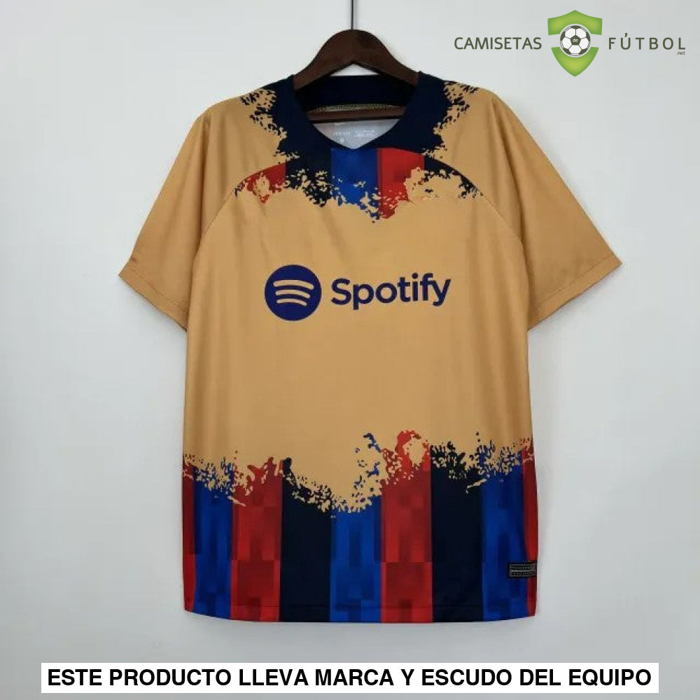Camiseta Barcelona 23-24 Edicion Especial Mezclado Parche