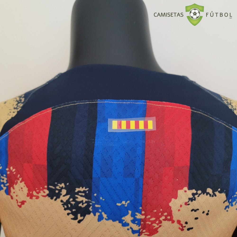 Camiseta Barcelona 23-24 Edicion Especial Mezclado (Player Version) Parche