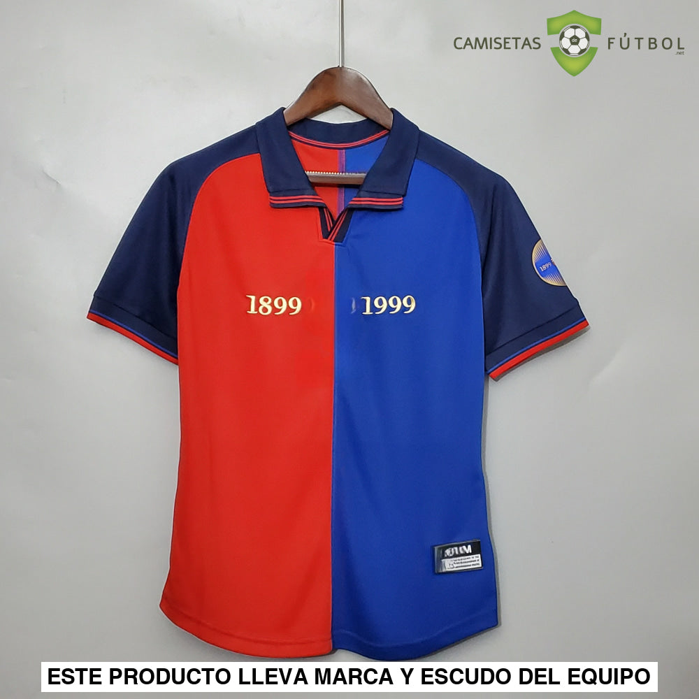 Camiseta Barcelona 99 - 00 Local (Versión Retro) De Futbol