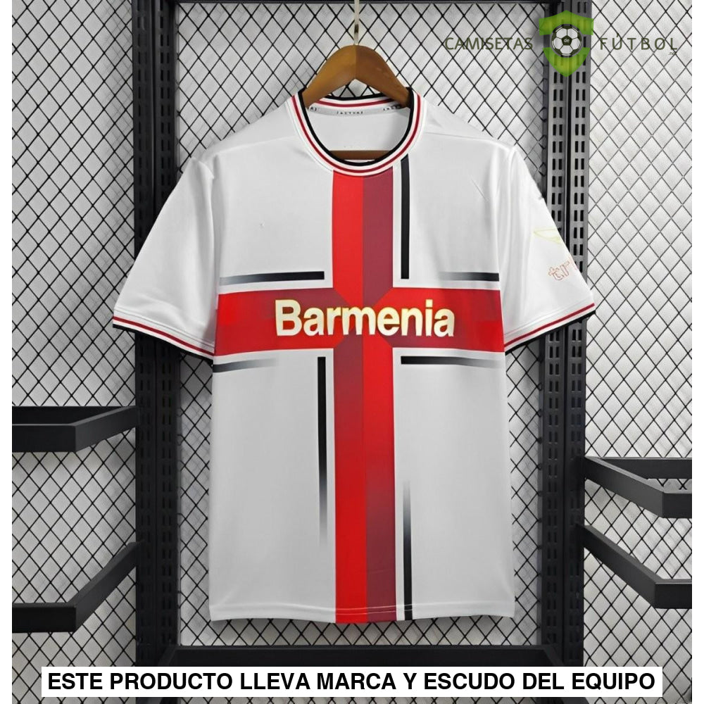 Camiseta Bayer Leverkusen 24-25 Visitante De Futbol