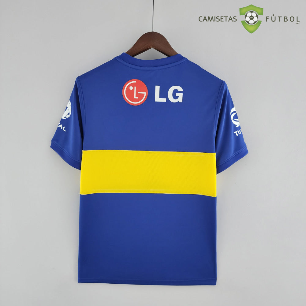 Camiseta Boca Juniors 09-10 Local (Versión Retro) Sin Personalización