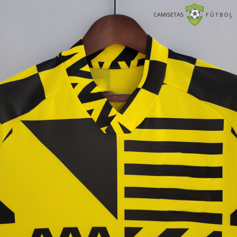 Camiseta Borussia Dortmund 22-23 Pre-Partido Amarillo Personalizado