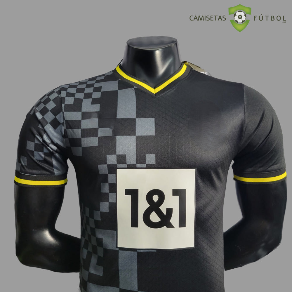 Camiseta Borussia Dortmund 22-23 Visitante (Player Version) Personalizado