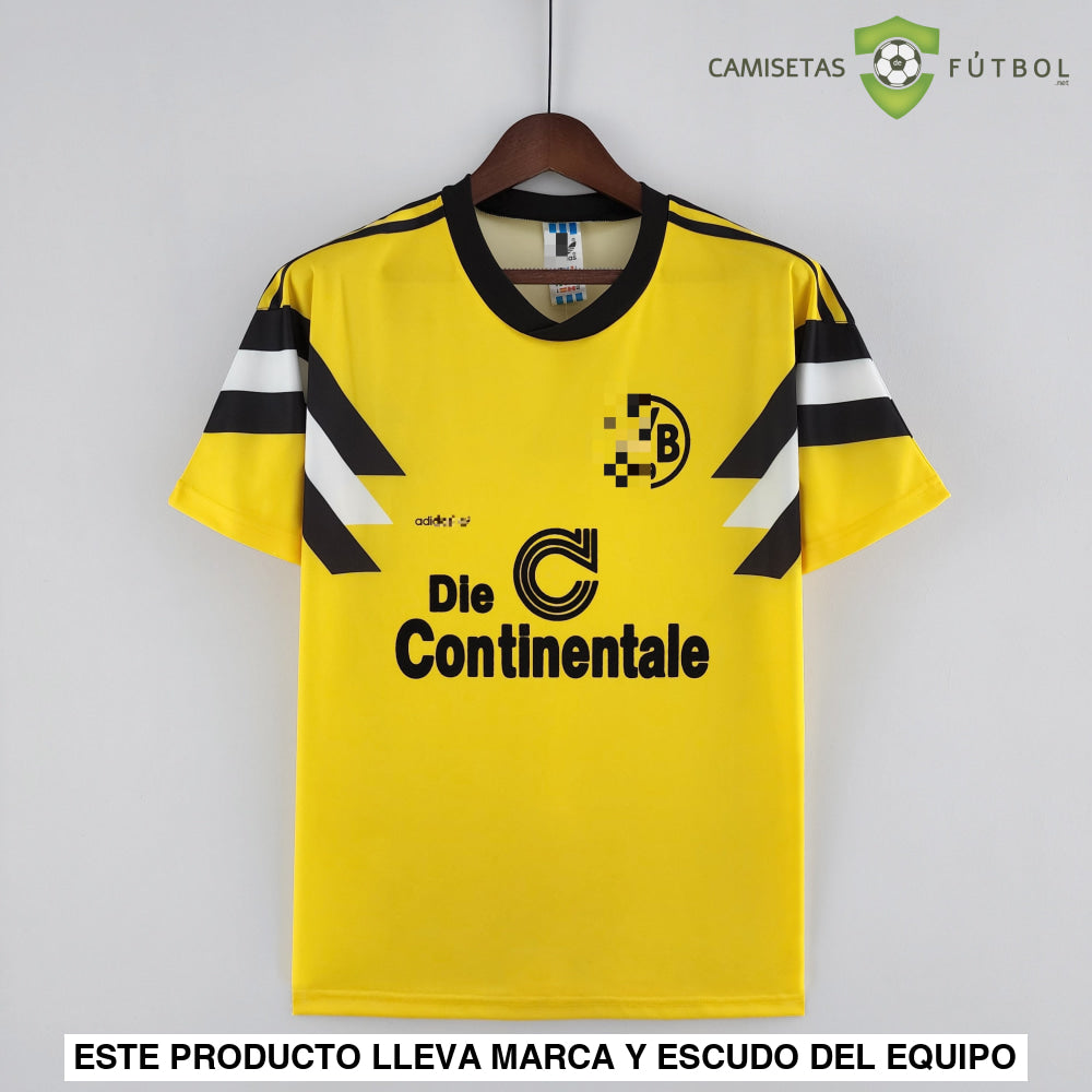 Camiseta Borussia Dortmund 89-90 Local (Versión Retro) De Futbol