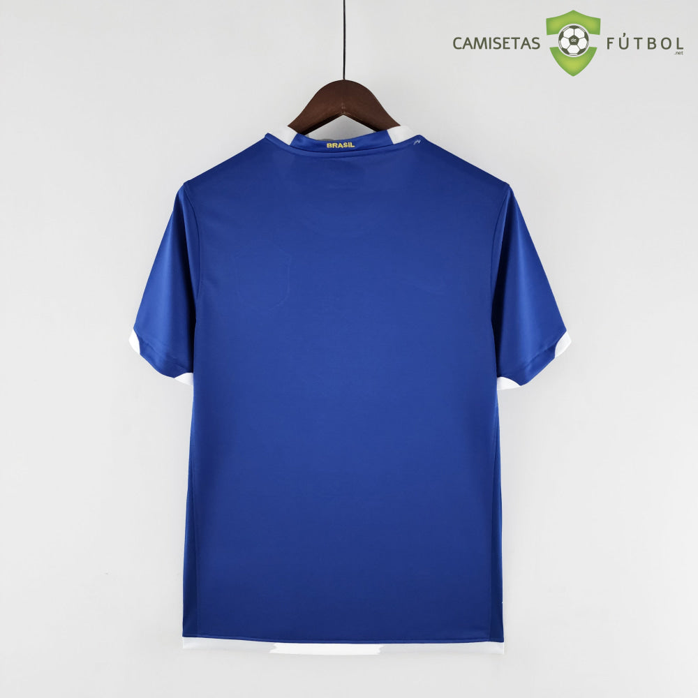 Camiseta Brasil 06-07 Visitante (Versión Retro) Sin Personalización