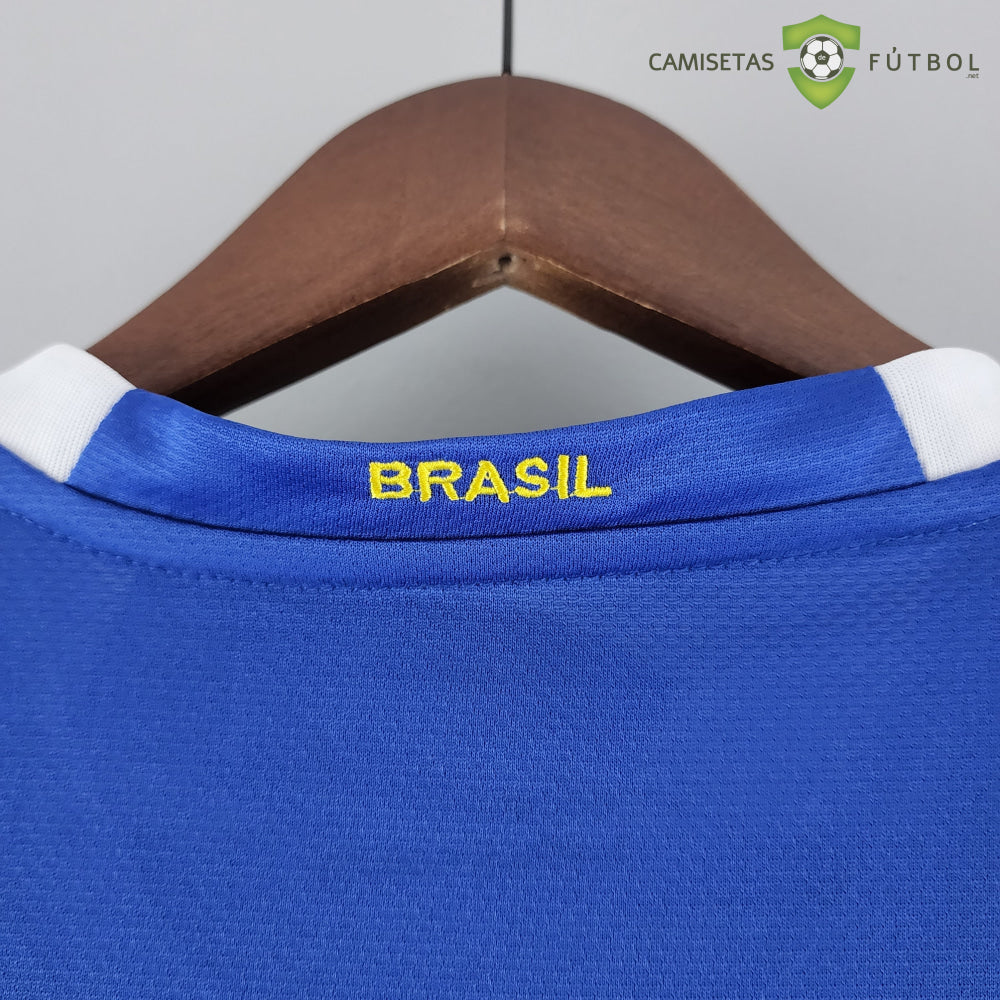 Camiseta Brasil 06-07 Visitante (Versión Retro) Sin Personalización