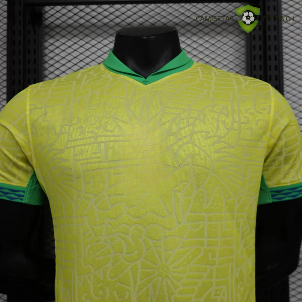 Camiseta Brasil 24-25 Local (Player Version) De Futbol