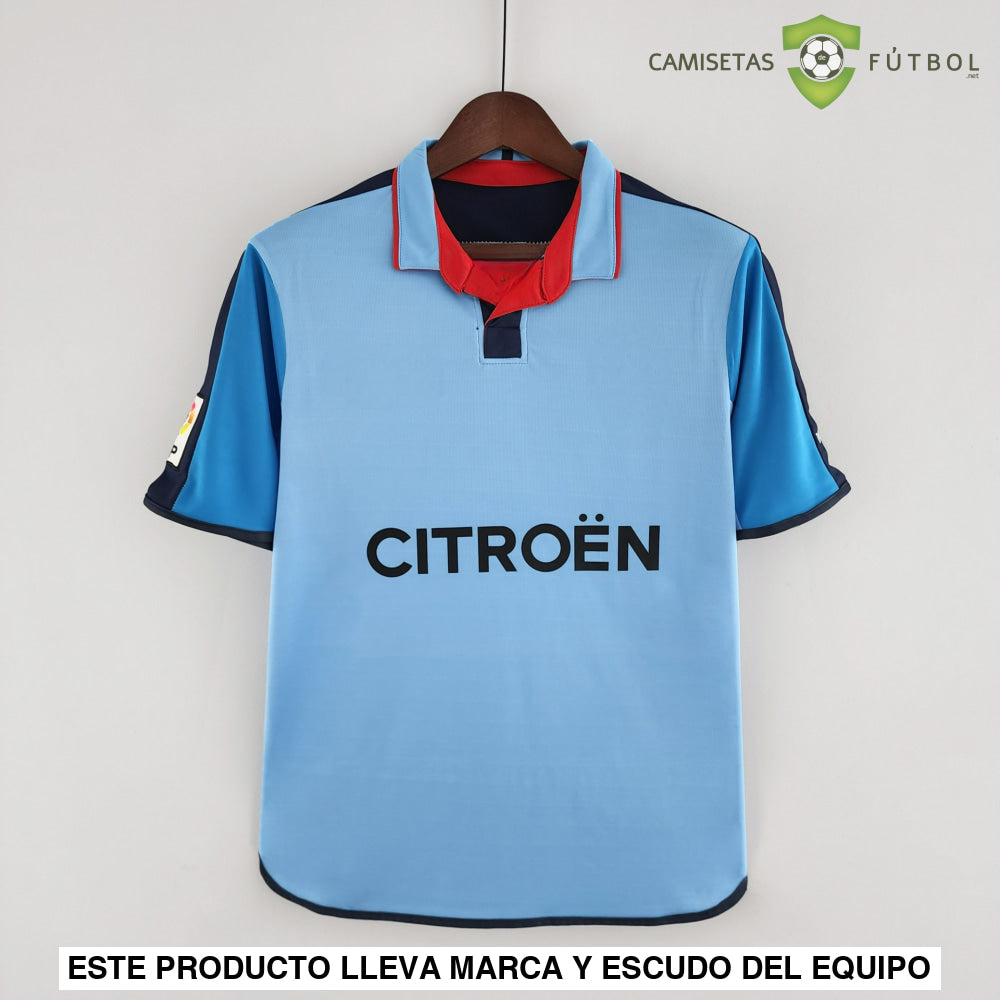 Camiseta Celta De Vigo 02 - 04 Local (Versión Retro) Futbol