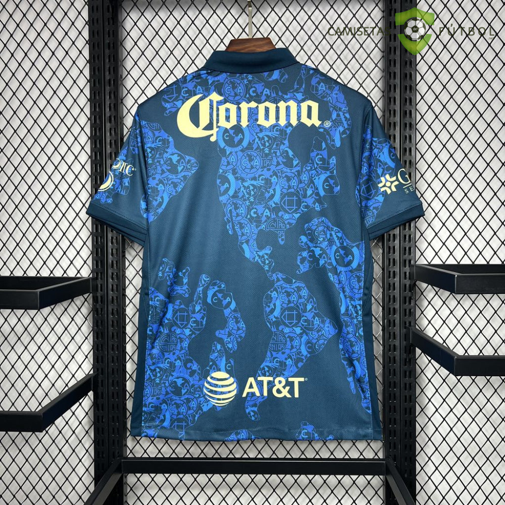 Camiseta Club America 24-25 Visitante De Futbol