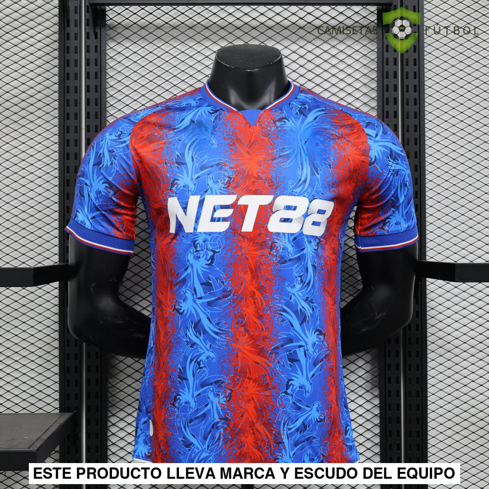 Camiseta Crystal Palace 24-25 Local (Player Version) De Futbol