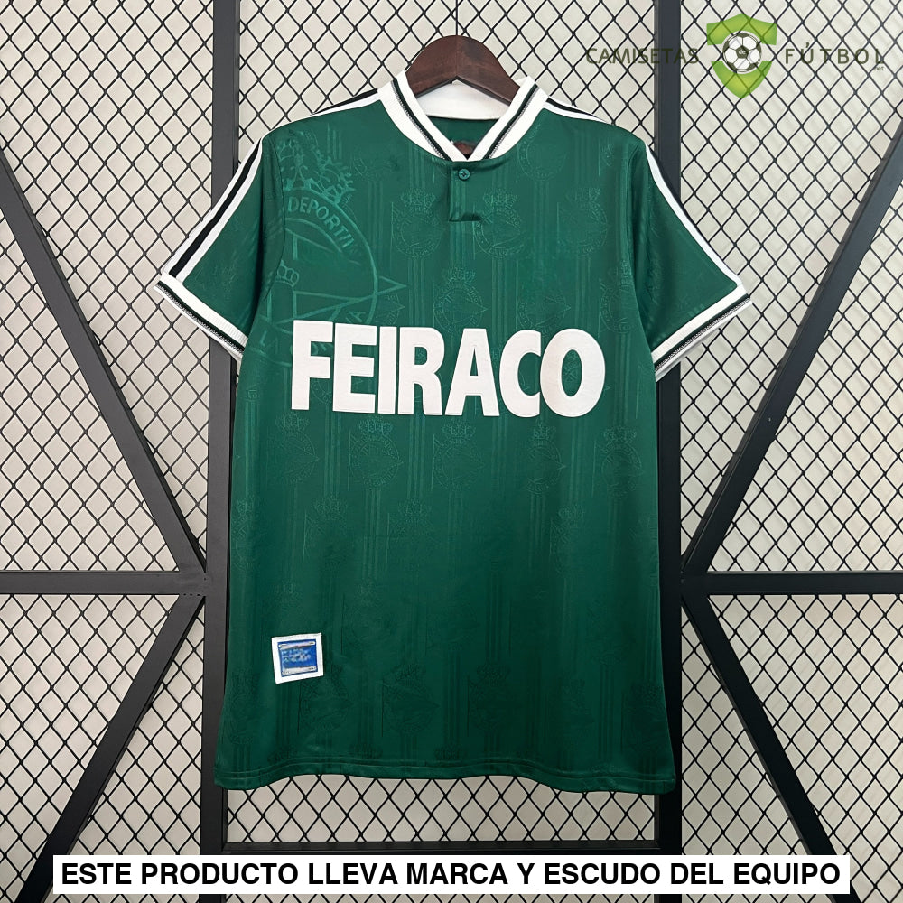 Camiseta Deportivo La Coruña 99-00 Visitante (Versión Retro) De Futbol