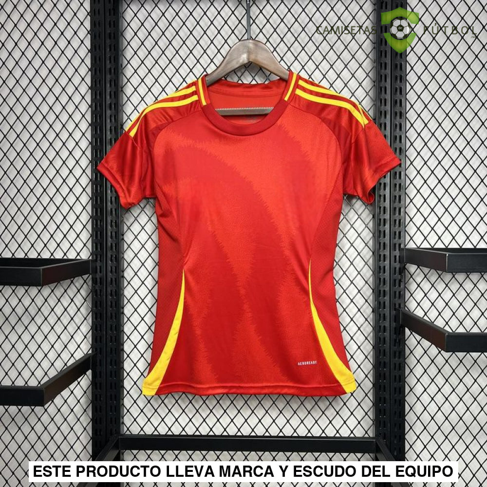 Camiseta España 24-25 Local Uefa Euro 2024 Femenina De Futbol