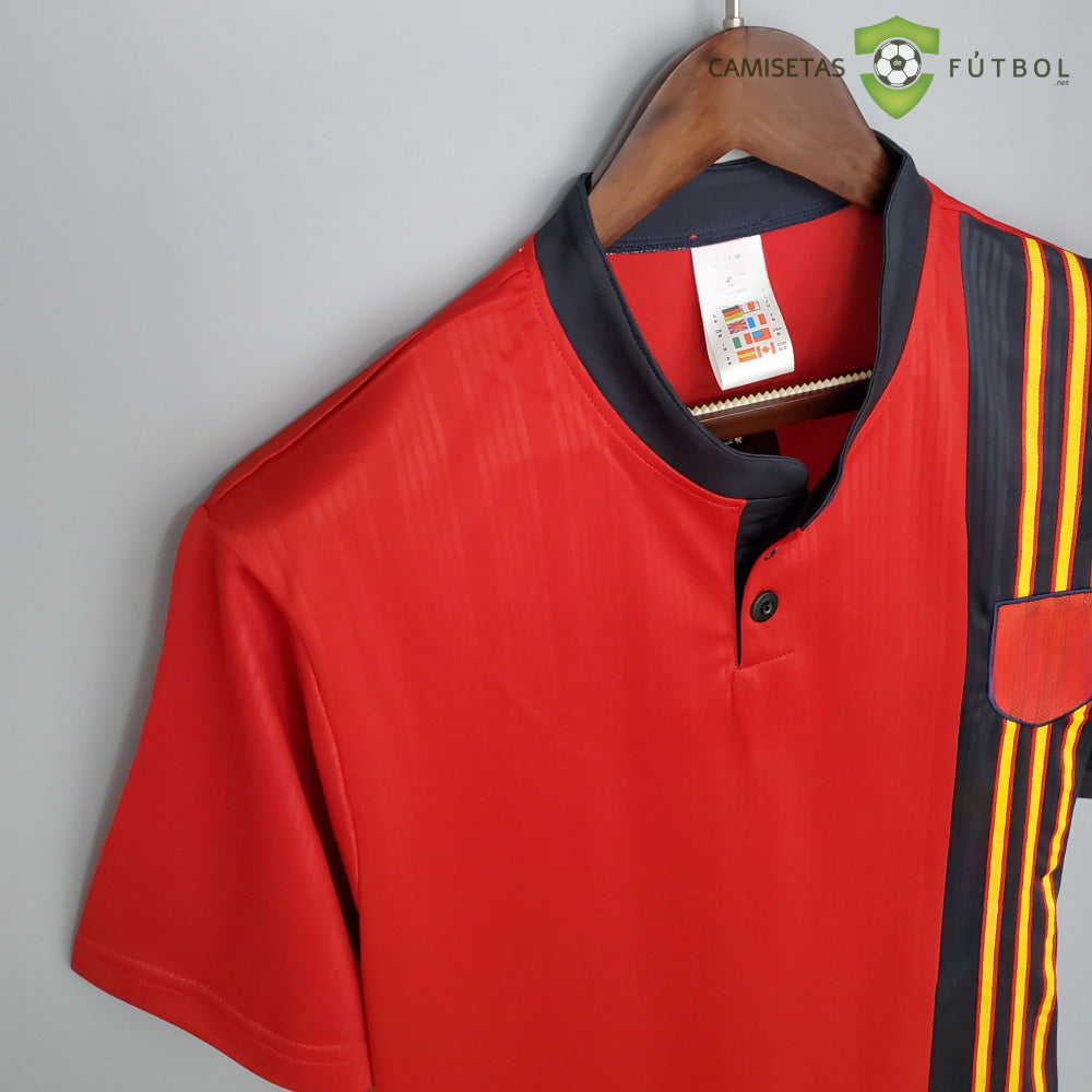 Camiseta España 96-97 Local (Versión Retro) De Futbol