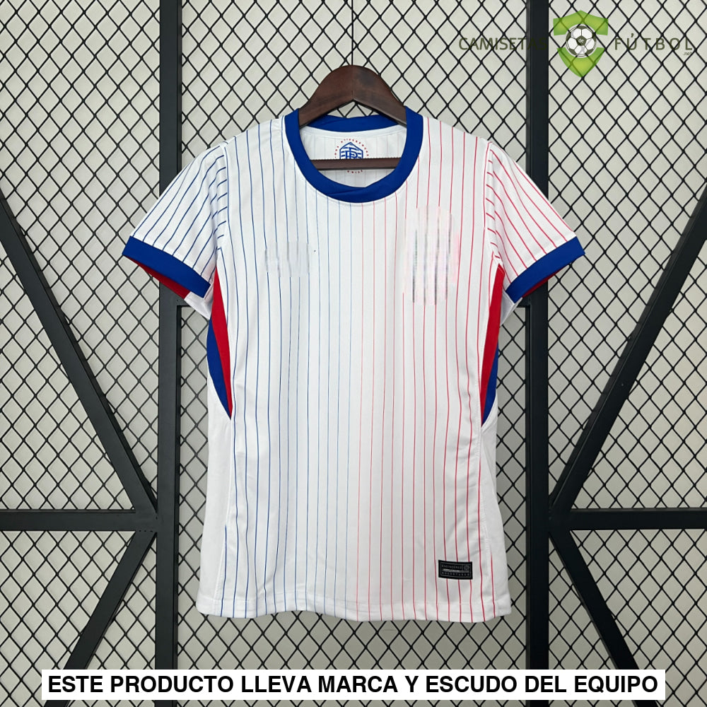 Camiseta Francia 24-25 Visitante Uefa Euro 2024 Femenina De Futbol