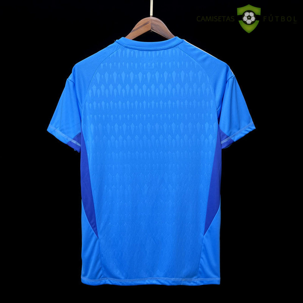 Camiseta Juventus 23-24 Portero Azul Personalizado