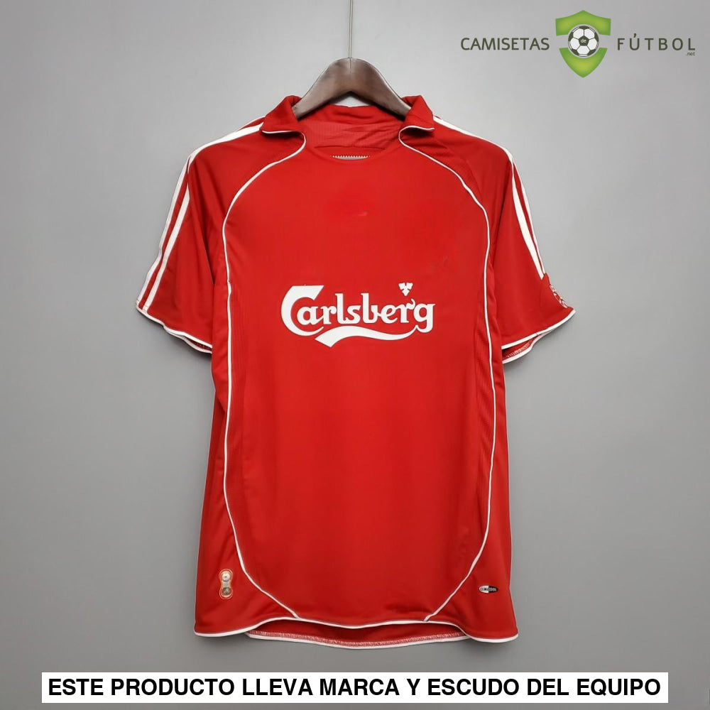 Camiseta Liverpool 06-07 Local (Versión Retro) De Futbol