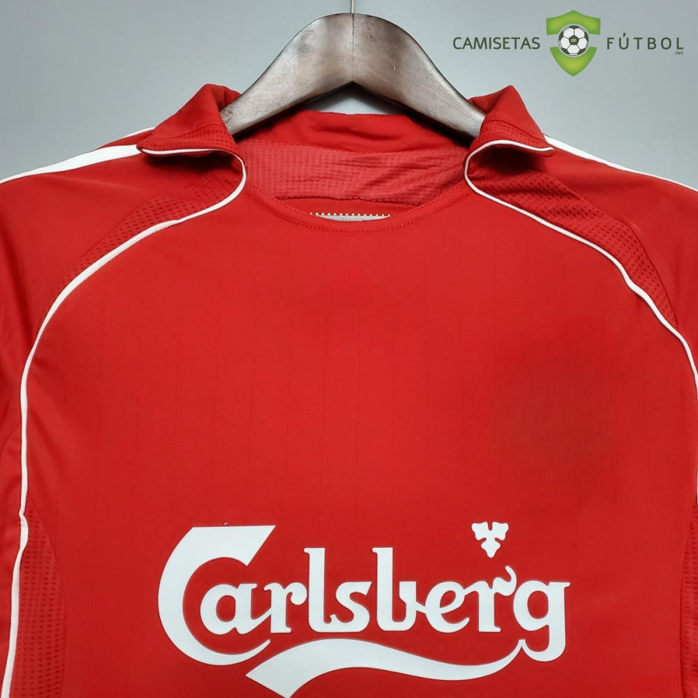 Camiseta Liverpool 06-07 Local (Versión Retro) De Futbol