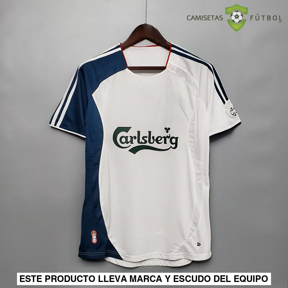 Camiseta Liverpool 06-07 Visitante (Versión Retro) De Futbol