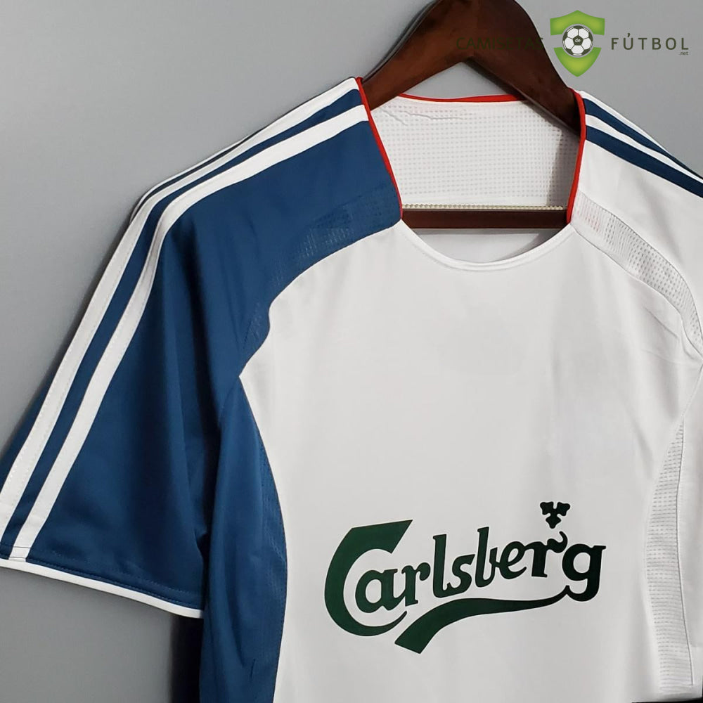 Camiseta Liverpool 06-07 Visitante (Versión Retro) De Futbol