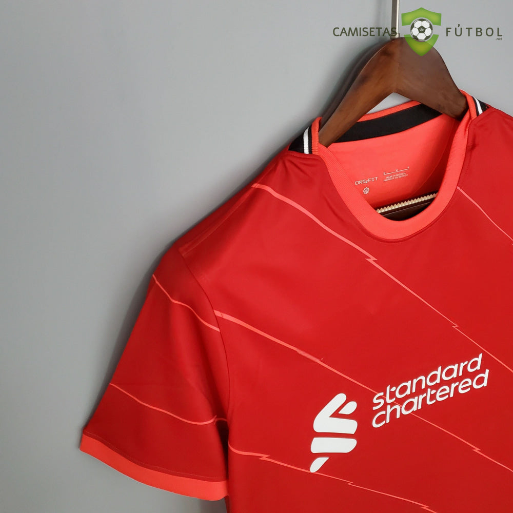 Camiseta Liverpool 21-22 Local (Entrega En 24-72 Horas) Parche Especial
