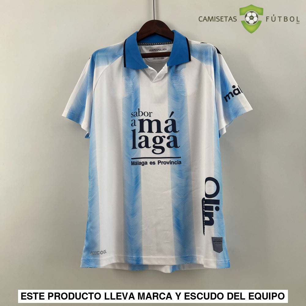 Camiseta Malaga 23-24 Local Personalizado