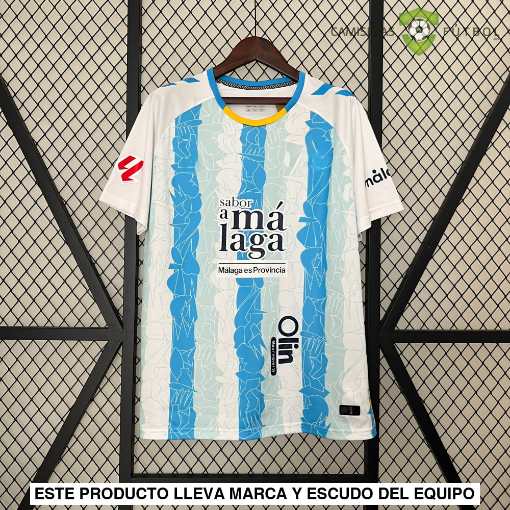 Camiseta Malaga 24-25 Local De Futbol