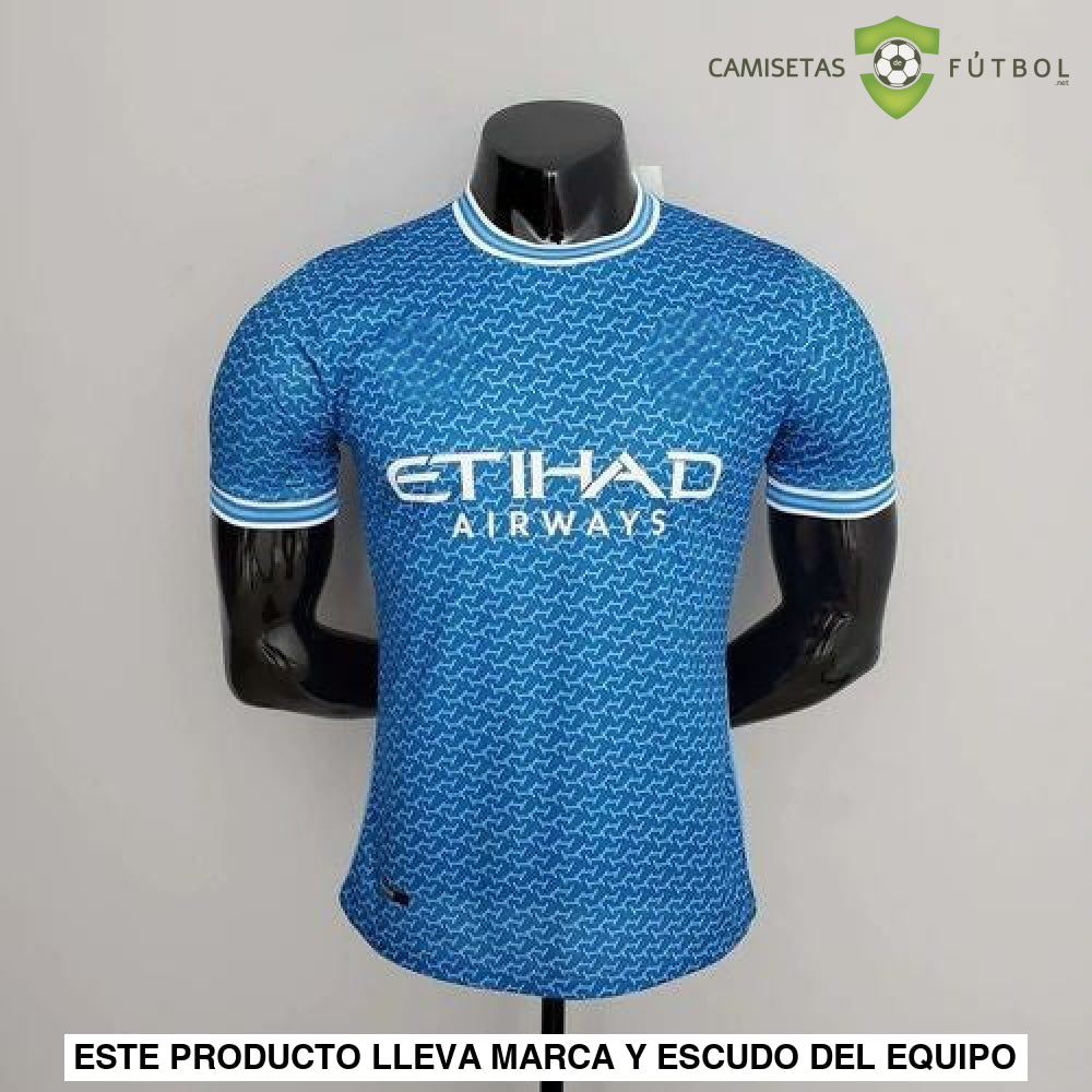 Camiseta Manchester City 22-23 Edicion Especial Azul (Player Version) Personalizado