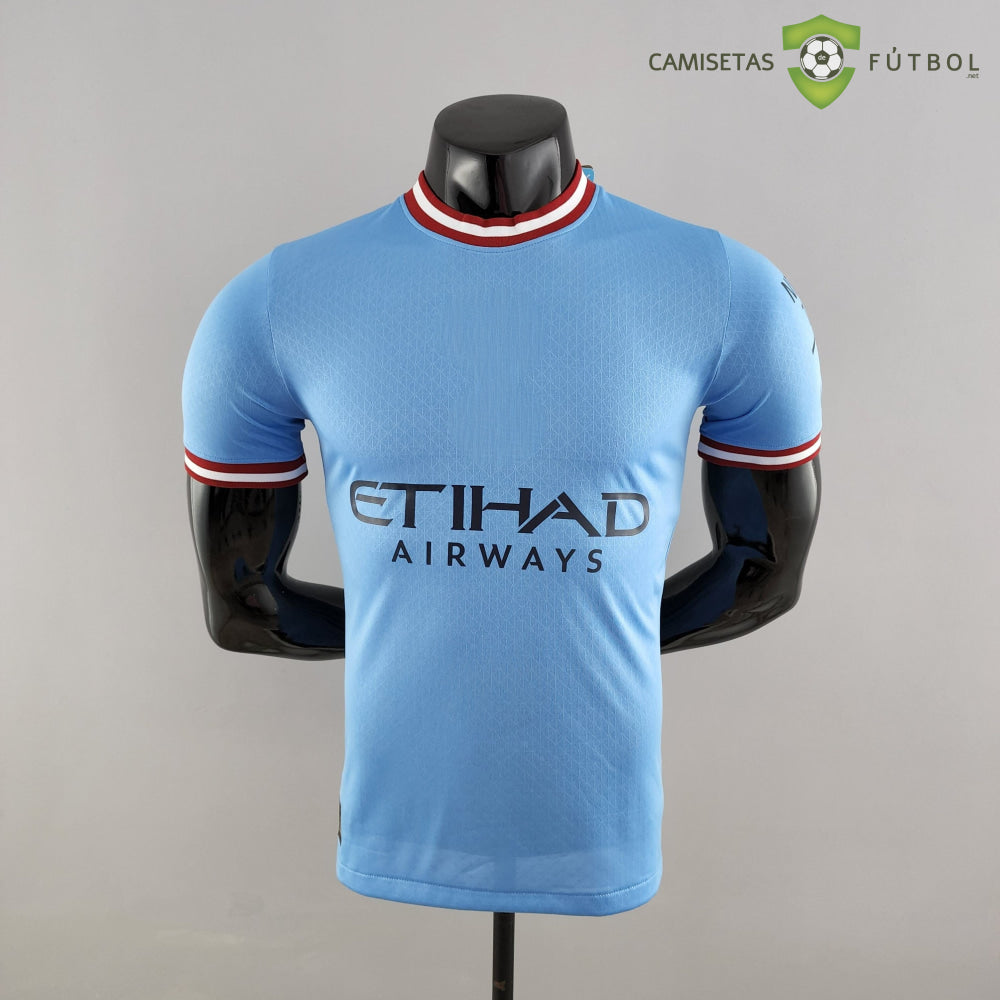 Camiseta Manchester City 22-23 Local (Player Version) Personalizado