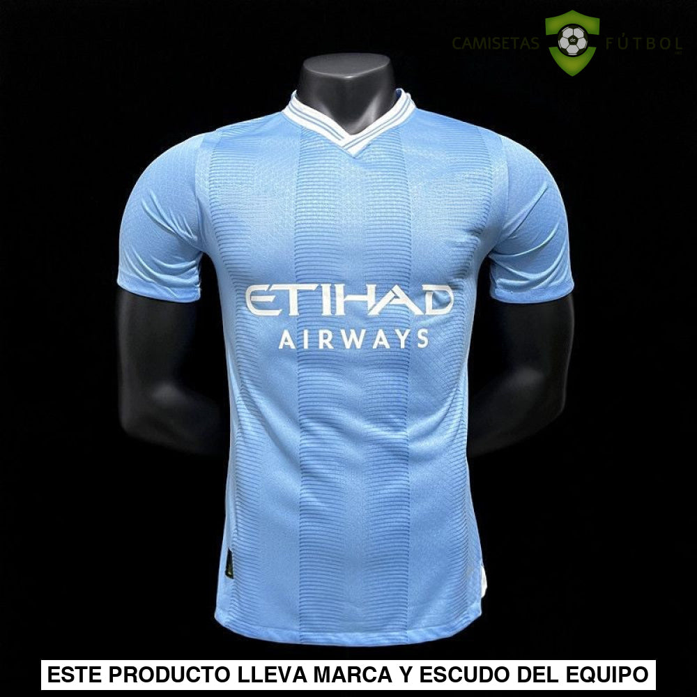 Camiseta Manchester City 23-24 Local (Player Version) Personalizado