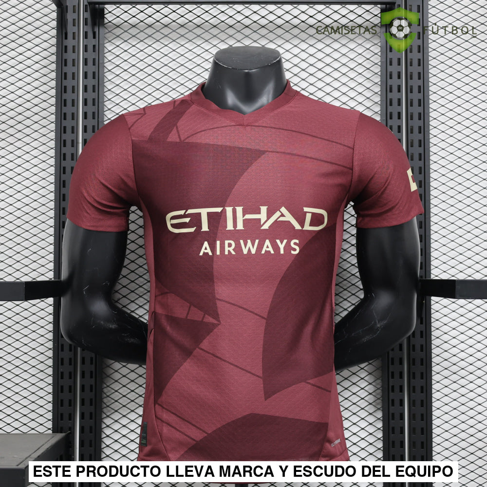 Camiseta Manchester City 24-25 3ª Equipacion (Player Version) De Futbol