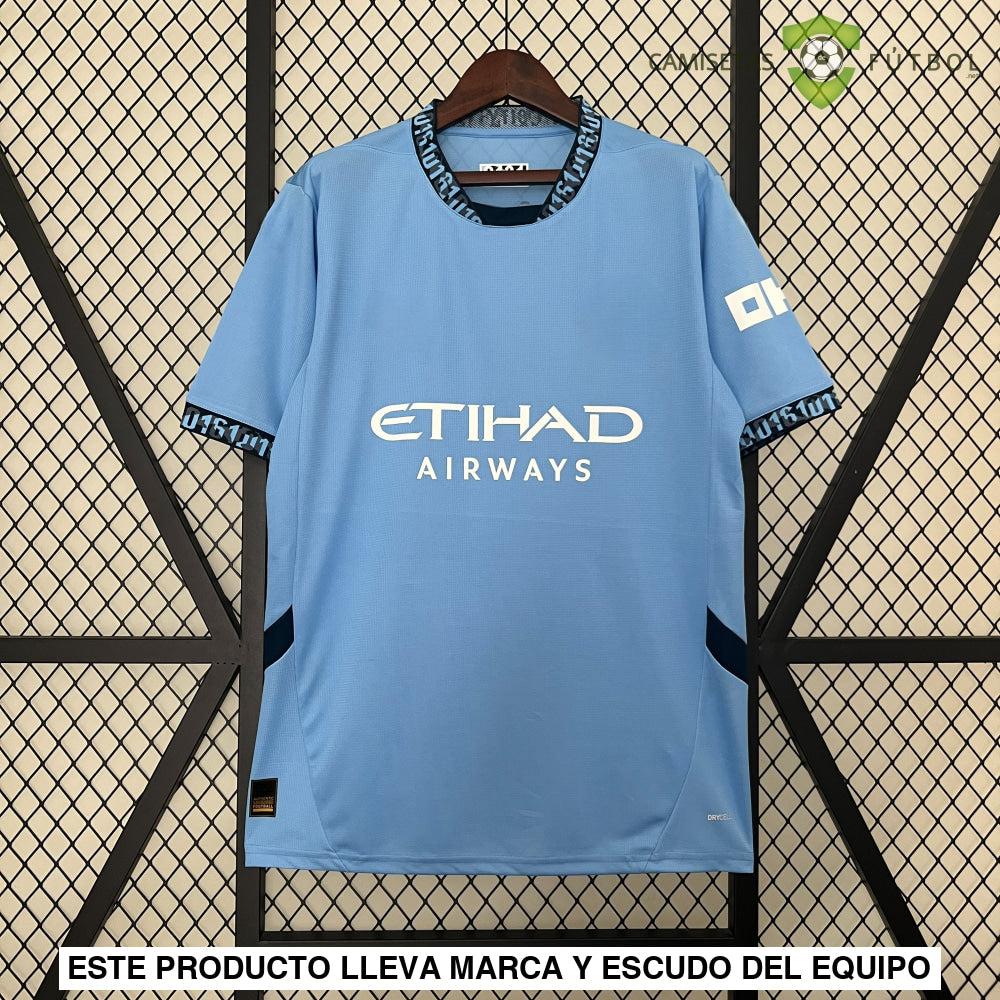 Camiseta Manchester City 24-25 Local De Futbol